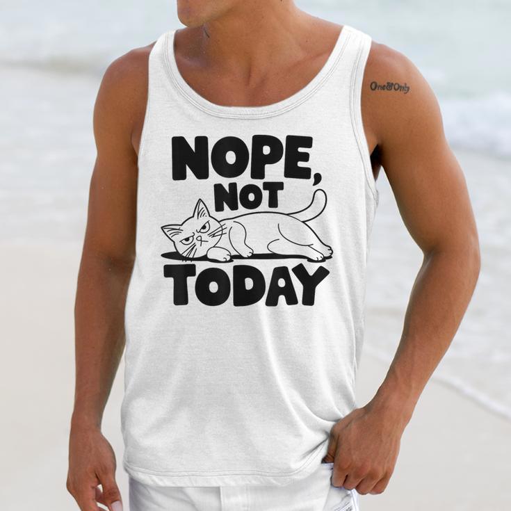 Nope Not Today Antisocial Introvert Cat Lover Men Women Kids Unisex Tank Top Nope Not Today Antisocial Introvert Cat Lover Men Women Kids Unisex Tank Top