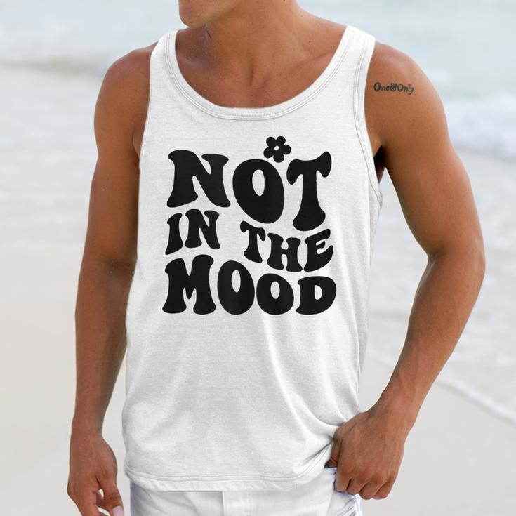 Not In The Mood Anti Social Introvert Sarcastic Retro Unisex Tank Top Not In The Mood Anti Social Introvert Sarcastic Retro Unisex Tank Top