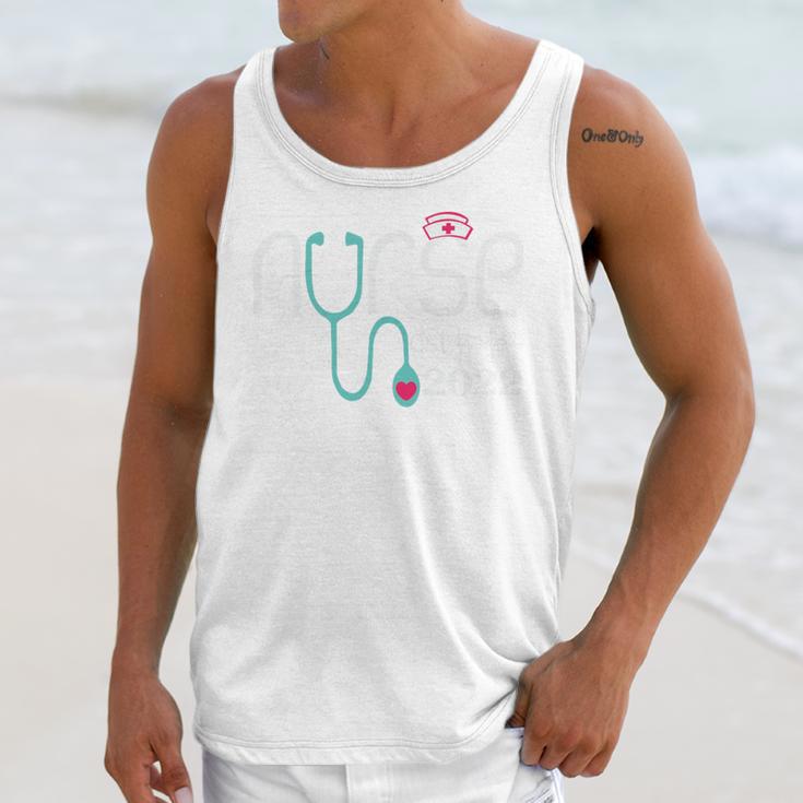 Nurse Est 2022 Rn Nursing School Graduation Graduate Unisex Tank Top