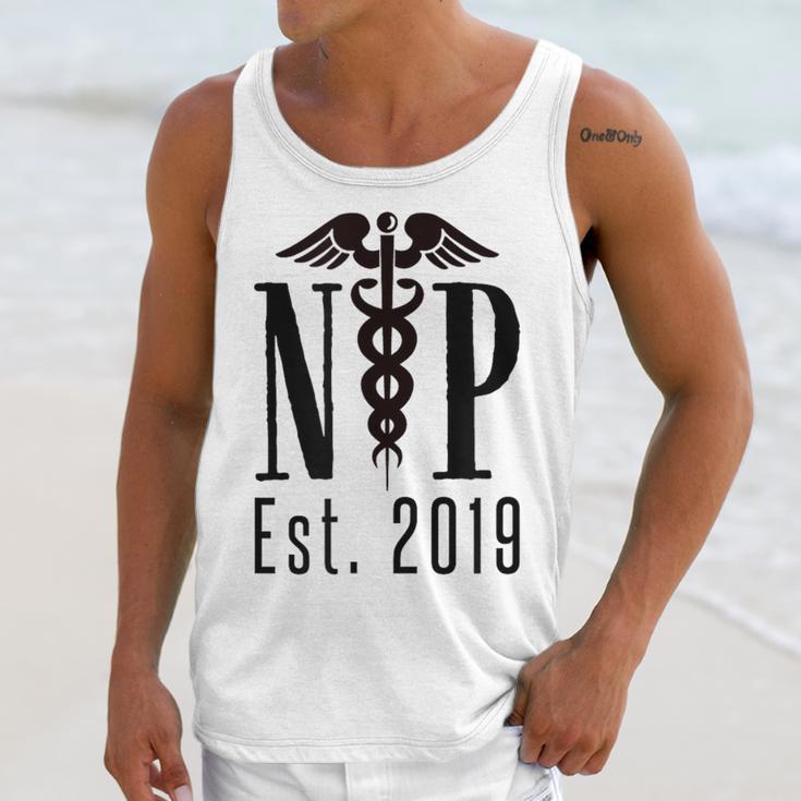 Nurse Practitioner Graduation NP Est 2019 Shirt Unisex Tank Top