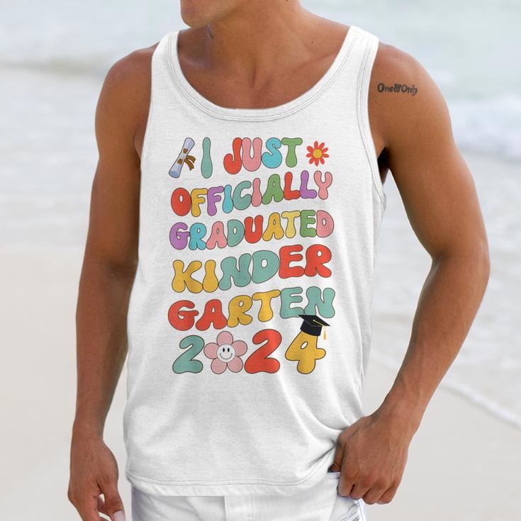 I Officially Graduated Kindergarten Graduation Class 2024 Unisex Tank Top