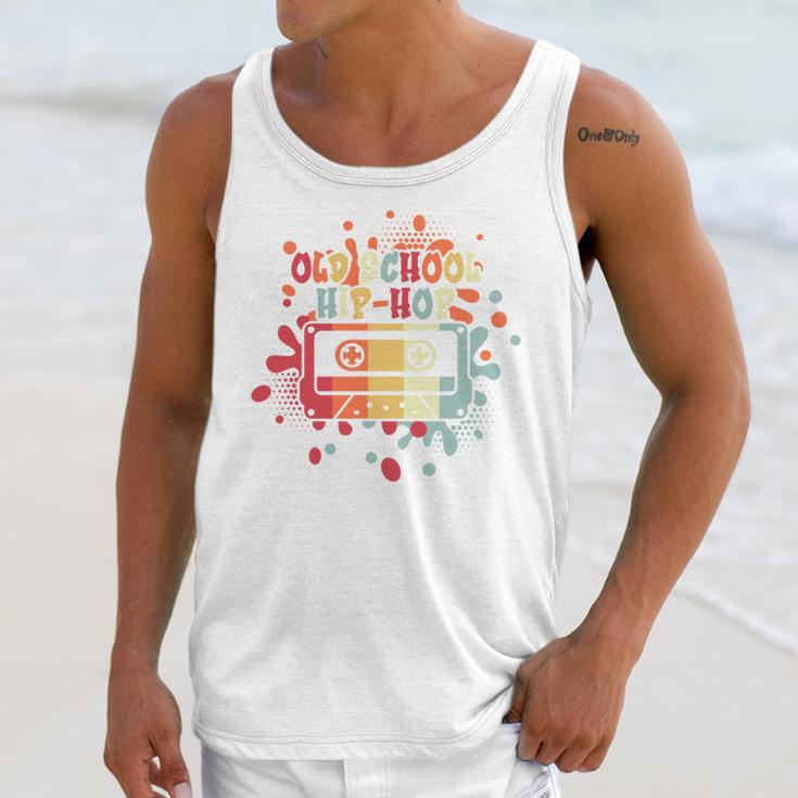 Old-School Hip Hop 80's 90's Style Music Cassette Nostalgia Unisex Tank Top Old-School Hip Hop 80's 90's Style Music Cassette Nostalgia Unisex Tank Top