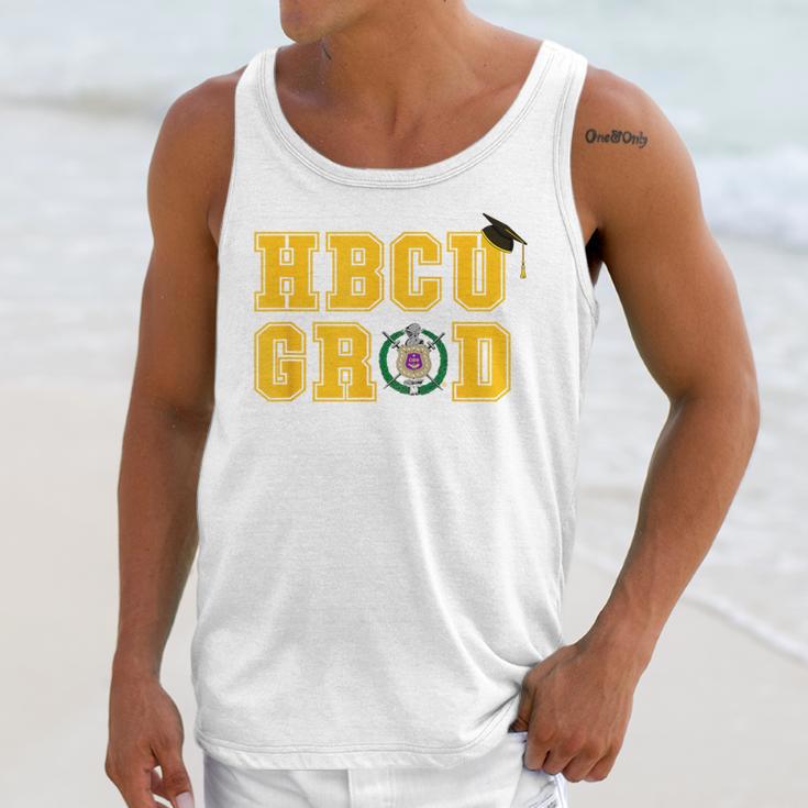 Omega Psi Phi Fraternity Paraphernalia HBCU Graduation Unisex Tank Top