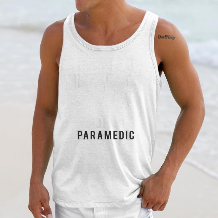 Paramedic School Graduation TShirt For Paramedic Busted Unisex Tank Top