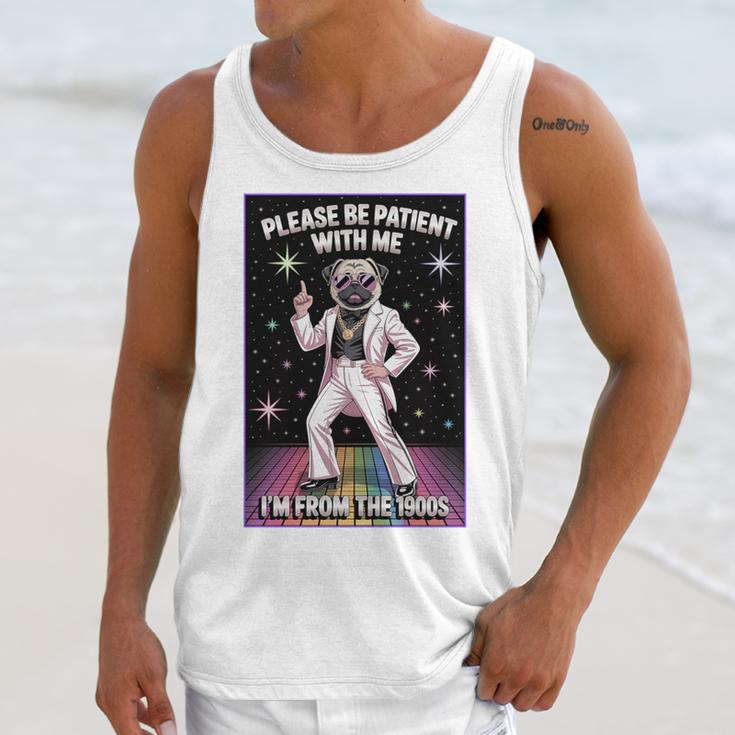 Be Patient With Me I'm From The 1900s Birthday Premium Tri-Blend Unisex Tank Top