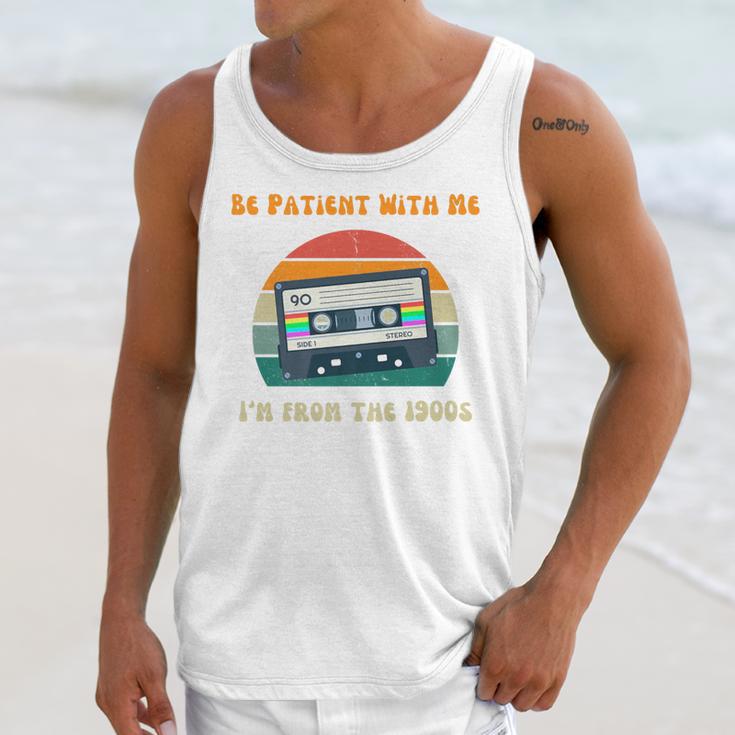 Be Patient With Me I'm From The 1900s Birthday Premium Unisex Tank Top