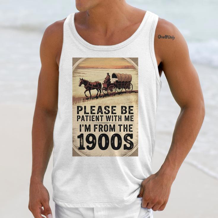 Be Patient With Me I'm From The 1900s Birthday Retirement Premium Tri-Blend Unisex Tank Top Be Patient With Me I'm From The 1900s Birthday Retirement Premium Tri-Blend Unisex Tank Top