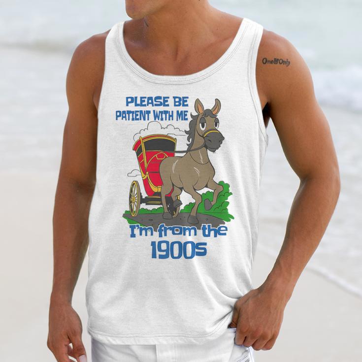 Patient With Me I'm From The 1900s Premium Unisex Tank Top