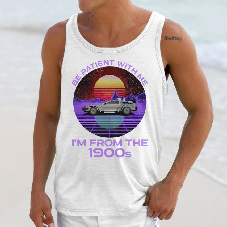 Be Patient With Me I'm From The 1900s Synthwave Premium Unisex Tank Top Be Patient With Me I'm From The 1900s Synthwave Premium Unisex Tank Top