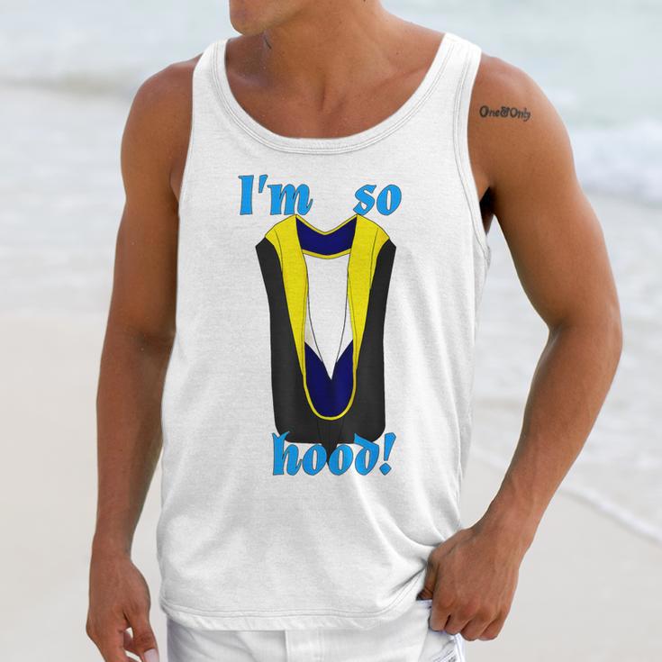 PhD Hood Graduation Shirt Doctorate Degree Doctoral Unisex Tank Top