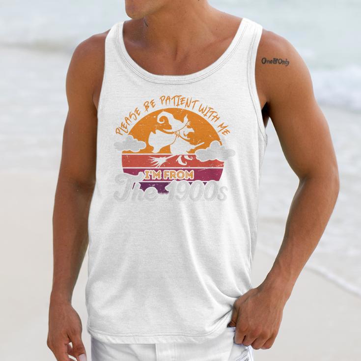 Please Be Patient With Me I'm From The 1900s Halloween Premium Unisex Tank Top