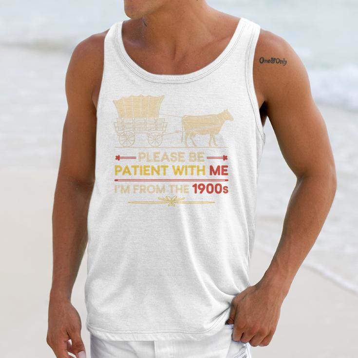 Please Be Patient With Me I'm From The 1900s Old Tee Premium Unisex Tank Top