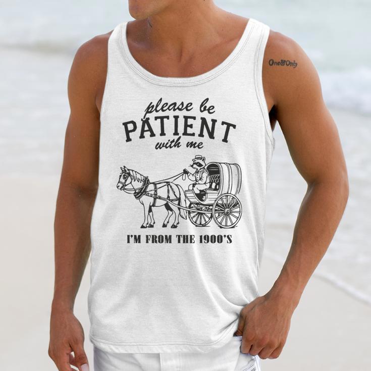 Please Be Patient I'm From The 1900s Raccoon Lover Premium Unisex Tank Top