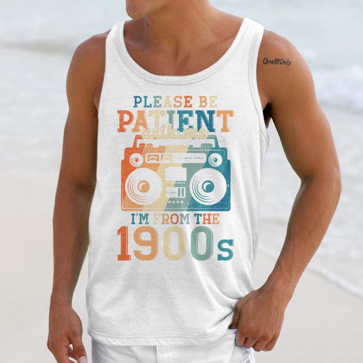 Please Be Patient With Me I'm From The 1900s Retro 90s Dad Premium Unisex Tank Top Please Be Patient With Me I'm From The 1900s Retro 90s Dad Premium Unisex Tank Top