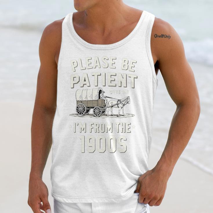 Please Be Patient I'm From The 1900s Retro Premium Tri-Blend Unisex Tank Top Please Be Patient I'm From The 1900s Retro Premium Tri-Blend Unisex Tank Top