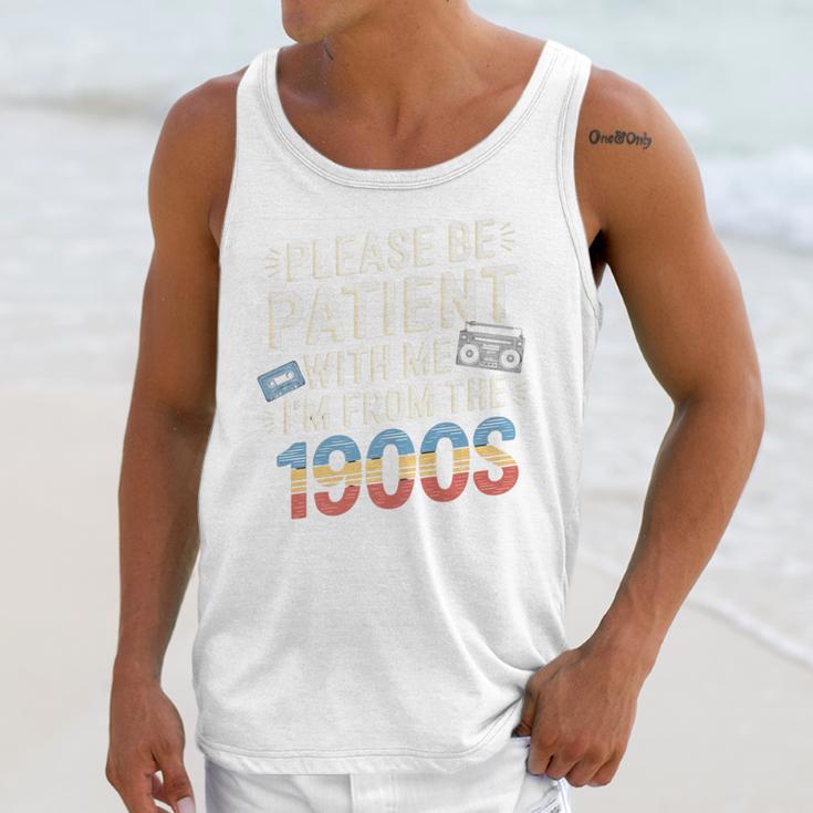 Please Be Patient With Me I'm From The 1900s Retro Tee Premium Unisex Tank Top Please Be Patient With Me I'm From The 1900s Retro Tee Premium Unisex Tank Top