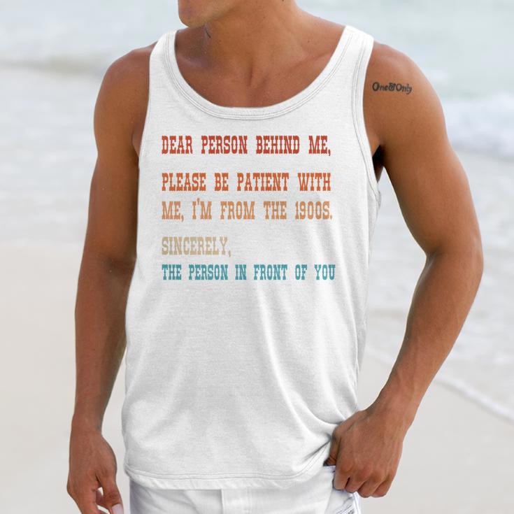 Please Be Patient With Me I'm From The 1900s Sarcastic Premium Unisex Tank Top Please Be Patient With Me I'm From The 1900s Sarcastic Premium Unisex Tank Top
