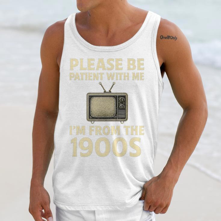 Please Be Patient With Me I'm From The 1900s Television Set Premium Unisex Tank Top
