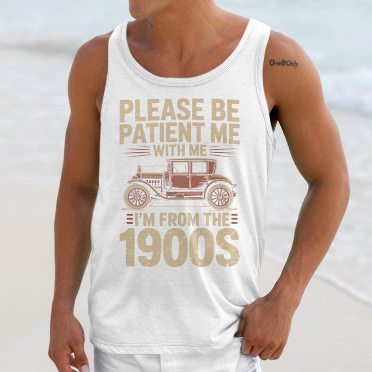 Please Be Patient With Me I'm From The 1900s Vintage Car Premium Unisex Tank Top