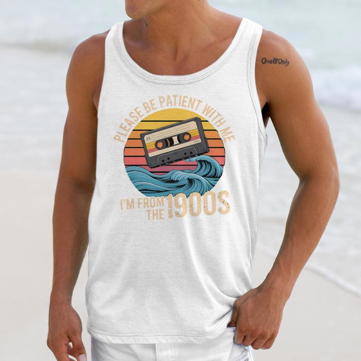 Please Be Patient With Me I'm From The 1900s Vintage Humor Premium Tri-Blend Unisex Tank Top Please Be Patient With Me I'm From The 1900s Vintage Humor Premium Tri-Blend Unisex Tank Top