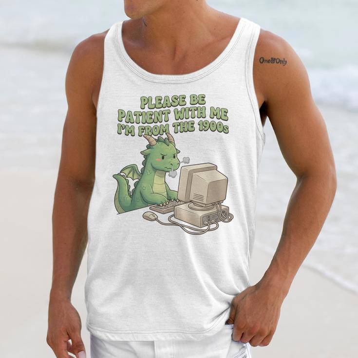 Please Be Patient I'm From The 1900s Vintage Men Women Unisex Tank Top Please Be Patient I'm From The 1900s Vintage Men Women Unisex Tank Top