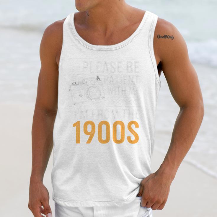Please Be Patient With Me I'm From The 1900s Vintage Oldie Premium Unisex Tank Top Please Be Patient With Me I'm From The 1900s Vintage Oldie Premium Unisex Tank Top