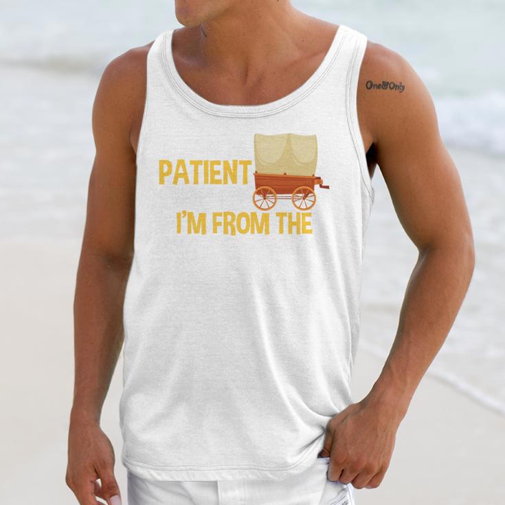 Please Be Patient With Me I'm From The 1900s Vintage Oregon Premium Unisex Tank Top