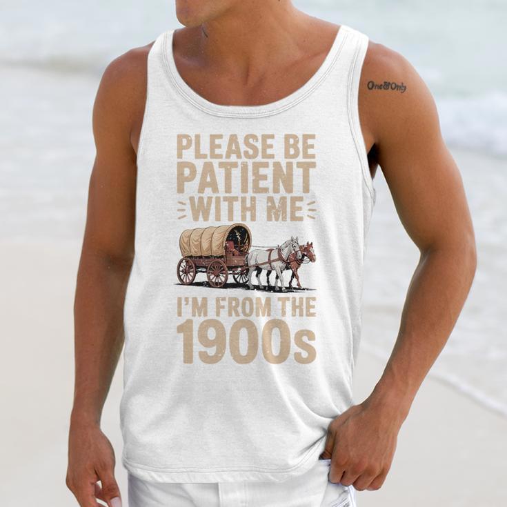 Please Be Patient With Me I'm From The 1900s Vintage Premium Unisex Tank Top