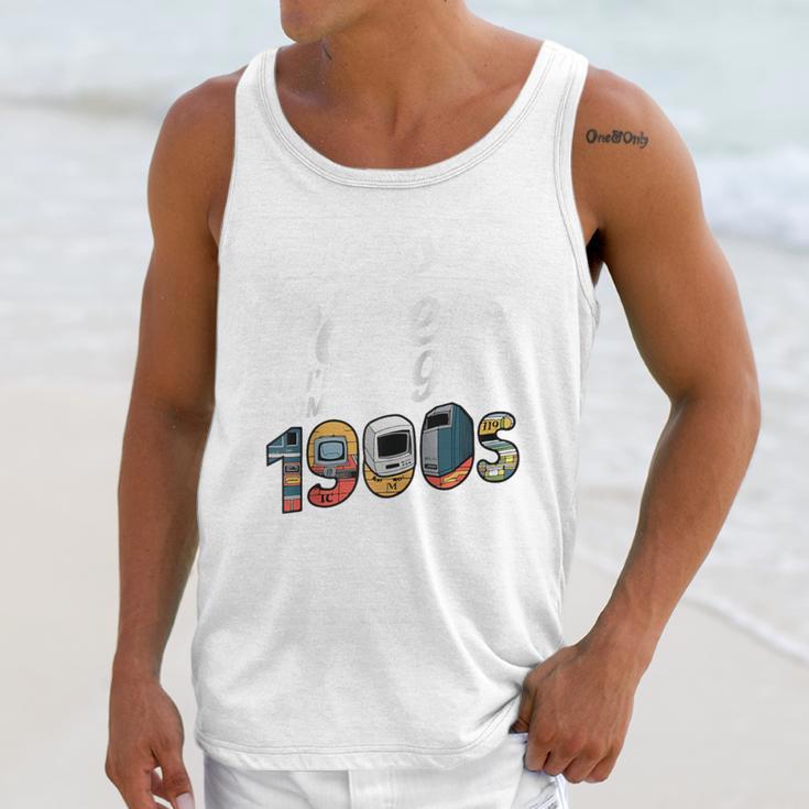 Please Be Patient I'm From The 1900s Vintage Tech Graphic Raglan Baseball Tee Unisex Tank Top