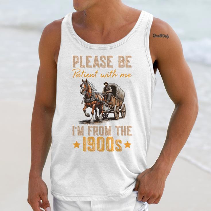 Please Be Patient With Mee I'm From The 1900s Premium Unisex Tank Top