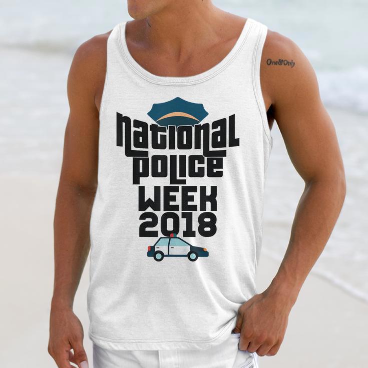 Police Officer National Week T-Shirt Graduation 2018 Unisex Tank Top