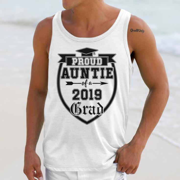 Proud Auntie Of a 2019 Grade Aunt Graduation Unisex Tank Top
