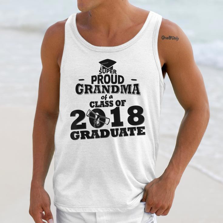 Proud Grandma Of A Class Of 2018 Tee Graduate Graduation Z1 Unisex Tank Top
