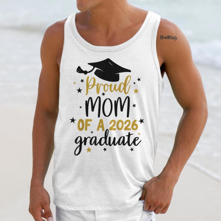 Proud Mom Of A Class Of 2026 Graduate Senior Graduation 2026 Unisex Tank Top