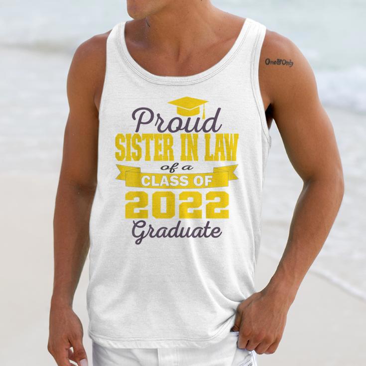 Proud Sister In Law Of 2022 Graduate Class 2022 Graduation Unisex Tank Top