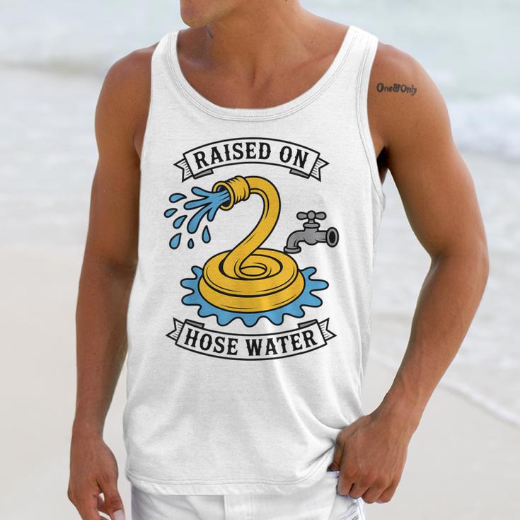 Raised On Hose Water Nostalgia Lovers Summer Vibes Unisex Tank Top Raised On Hose Water Nostalgia Lovers Summer Vibes Unisex Tank Top
