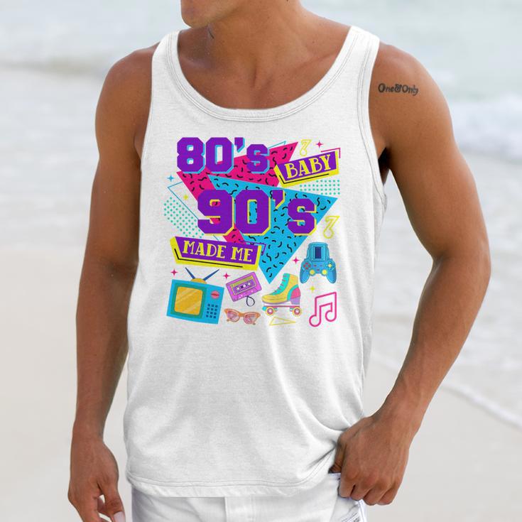 Retro 1980s 80's Baby 1990s 90's Made Me Nostalgia Birthday Premium Tri-Blend Unisex Tank Top Retro 1980s 80's Baby 1990s 90's Made Me Nostalgia Birthday Premium Tri-Blend Unisex Tank Top