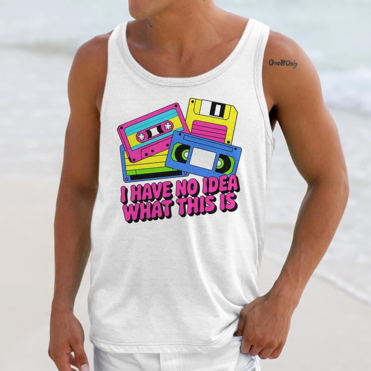 Retro Cassette Vintage 80s Nostalgia Unisex Tank Top Retro Cassette Vintage 80s Nostalgia Unisex Tank Top