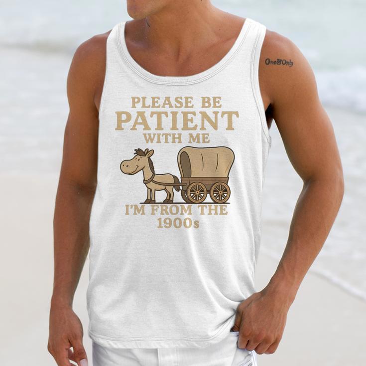 Retro Please Be Patient With Me I'm From The 1900s Vintage Premium Unisex Tank Top Retro Please Be Patient With Me I'm From The 1900s Vintage Premium Unisex Tank Top
