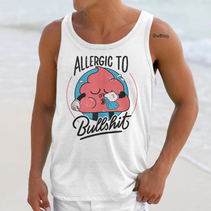 Retro Toon Introvert Sarcasm Anti-Social Nihilism Unisex Tank Top