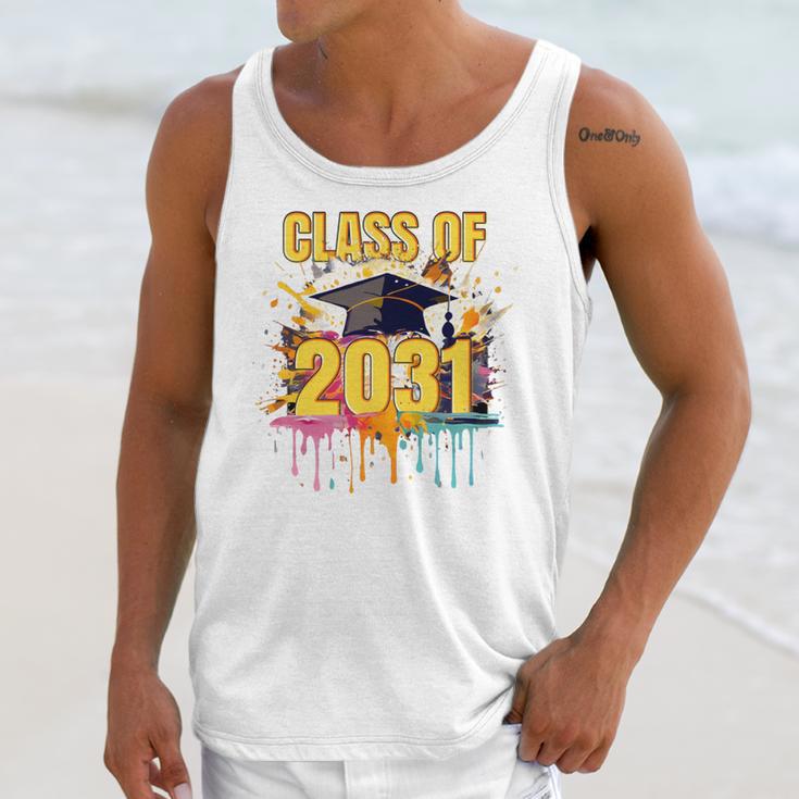 Senior 31 Class Of 2031 Back To School Graduation 2031 Unisex Tank Top