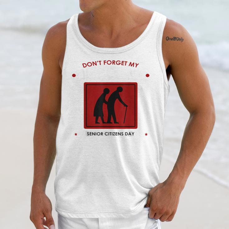 SENIOR CITIZENS DAY Don't Forget My DISCOUNT Graduation Day Unisex Tank Top