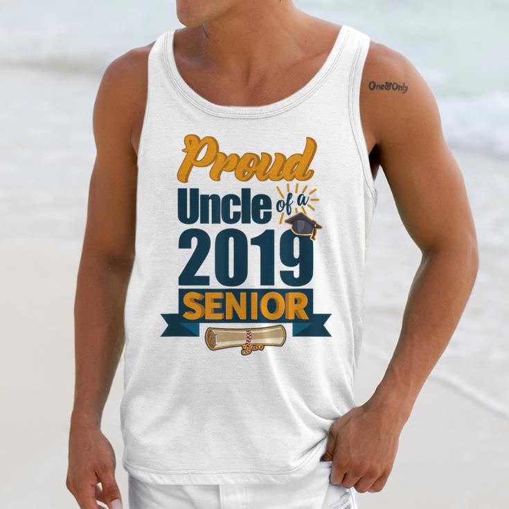 Senior Class Of 2019 Tshirt Graduation School Students Uncle Unisex Tank Top