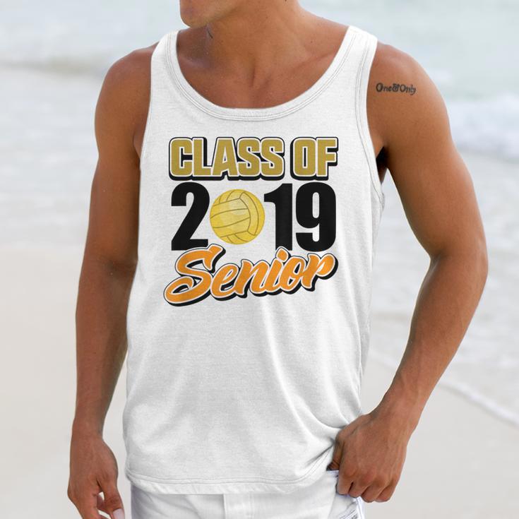 Senior Class Of 2019 Tshirt Graduation School Volleyball Unisex Tank Top