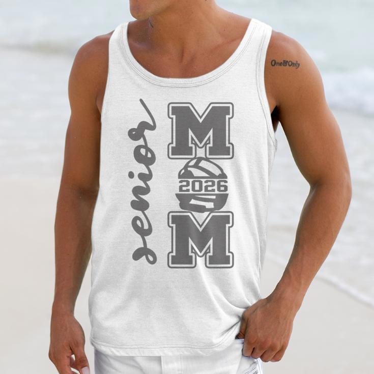 Senior Mom 2026 Wrestling Athlete Proud Parent Graduation Unisex Tank Top