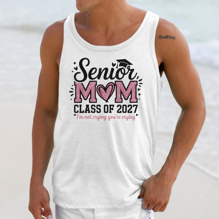 Senior Mom 2027 Class Of 2027 Graduation Proud Senior Mother Unisex Tank Top