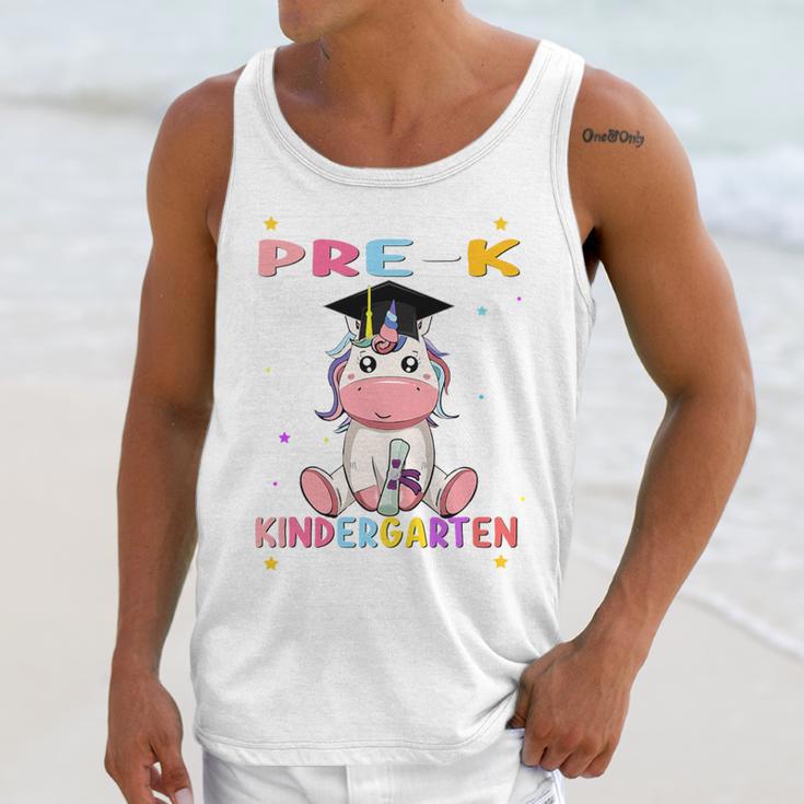 So Long Pre k Graduation 2025 Look Out Kindergarten Girls Premium Tri-Blend Unisex Tank Top