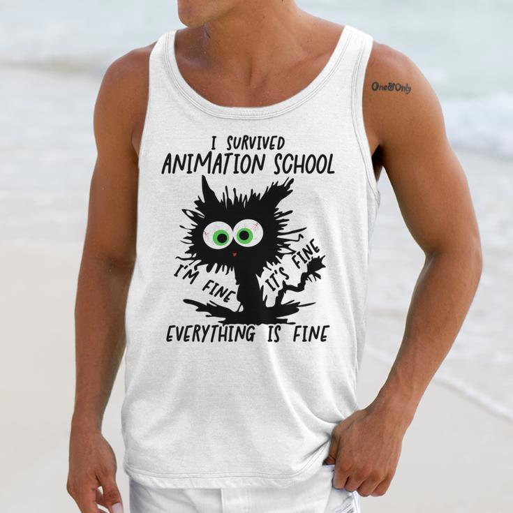 I Survived Animation School Graduation 2026 Unisex Tank Top