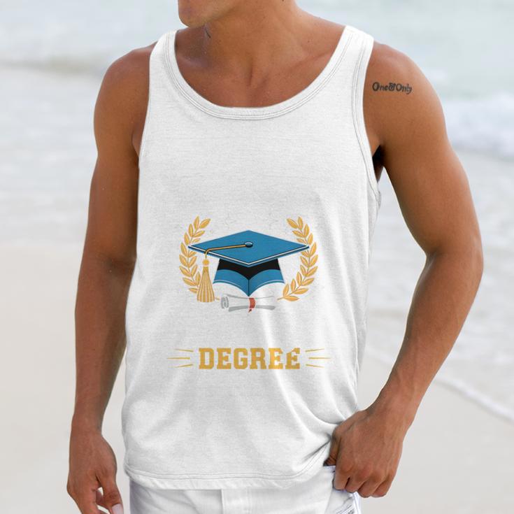 I Survived My Dad's History Degree Graduation Unisex Tank Top
