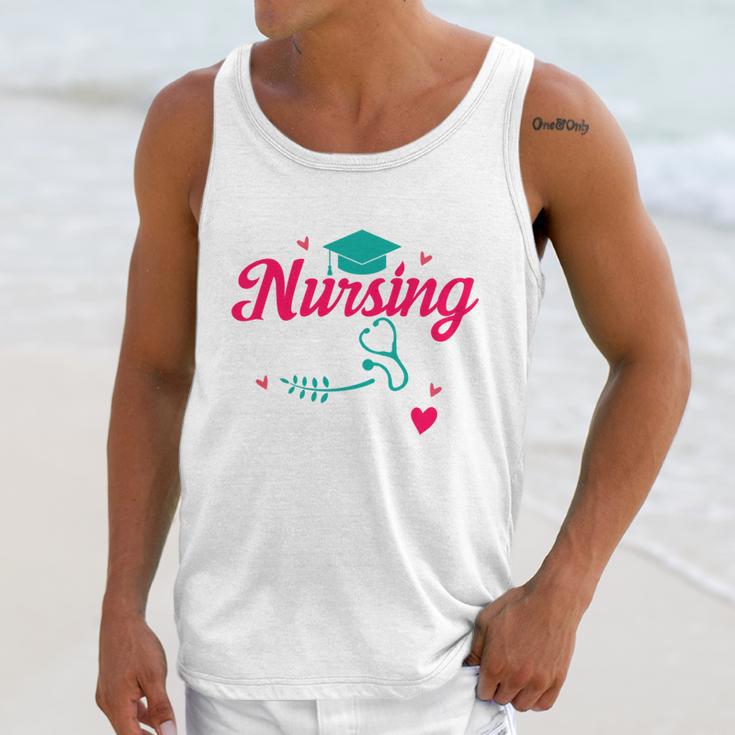 I Survived Nursing School Class Of 2026 Nurse Graduation Unisex Tank Top